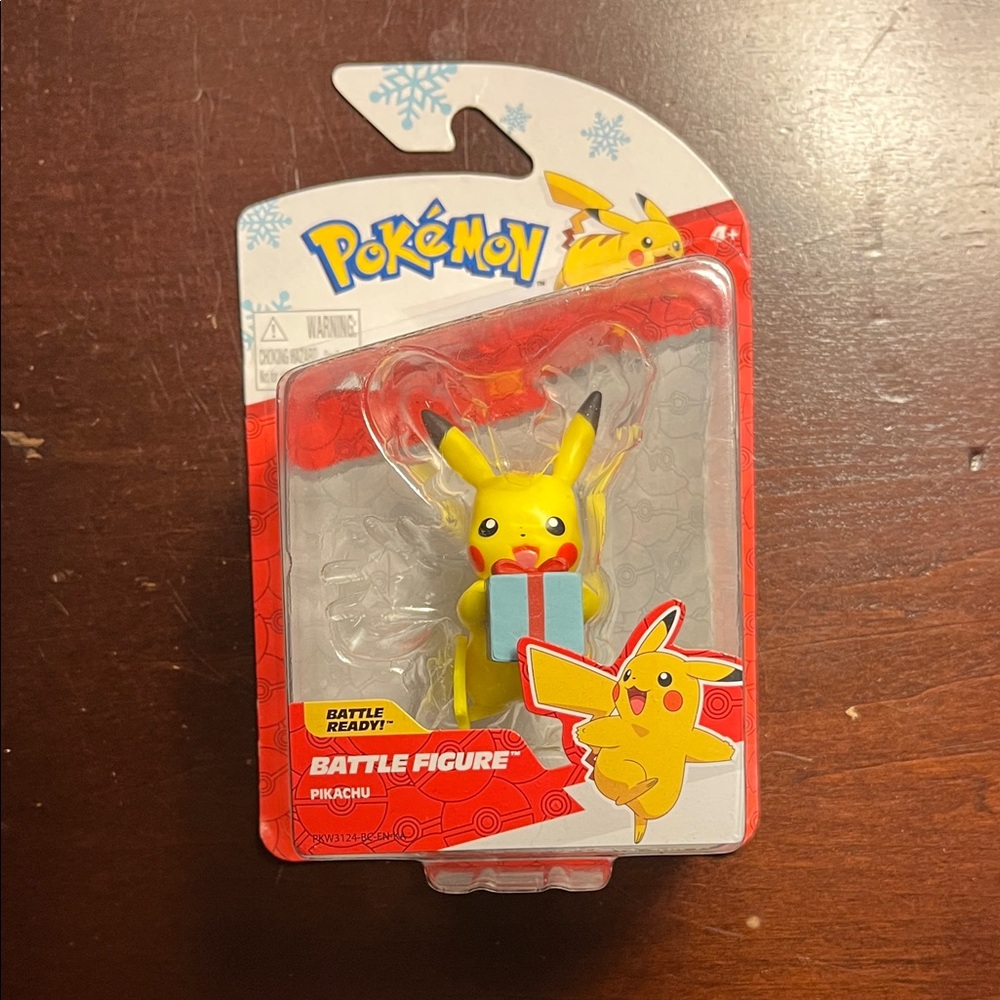 Pikachu Battle Figure - Yellow